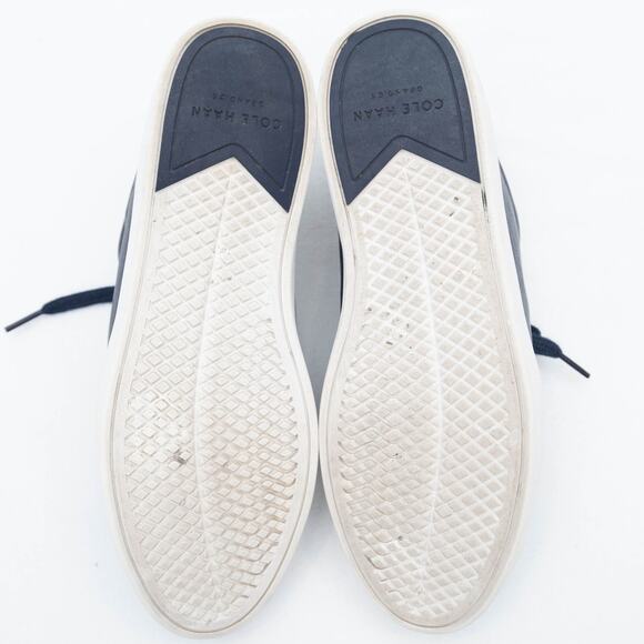 Cole Haan Blue Leather GrandPrø Sneakers Size 8 - Picture 7 of 10